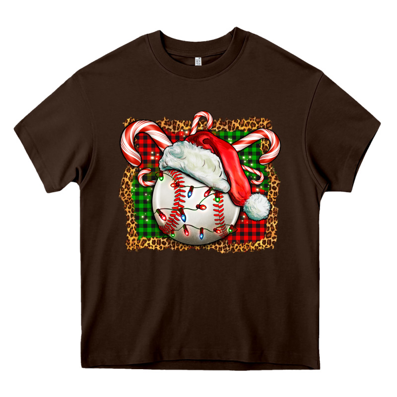 Baseball Christmas Heavy Core Tee by FaDigitalArtStudio | Teevron