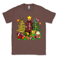 Chestnut christmas with american football trees bbs Classic Tee - BundleAndBundleShop