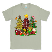 Matcha christmas with american football trees bbs Classic Tee - BundleAndBundleShop