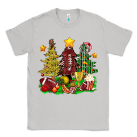 Moon Dust christmas with american football trees bbs Classic Tee - BundleAndBundleShop