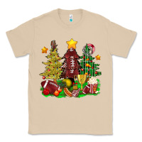 Mushroom christmas with american football trees bbs Classic Tee - BundleAndBundleShop