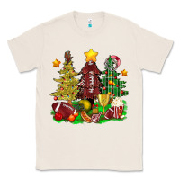 Natural christmas with american football trees bbs Classic Tee - BundleAndBundleShop