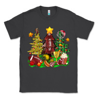 Smoke christmas with american football trees bbs Classic Tee - BundleAndBundleShop