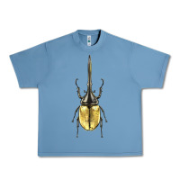 Pebble Blue hercules beetle Urban Heavy Tee - LillyAllenDesigns