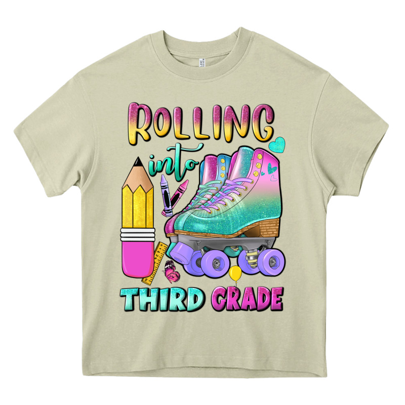 Rolling Into Third Grade Heavy Core Tee by BundleAndBundleShop | Teevron