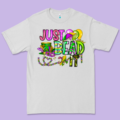 Just Bead It Premium Tee Designed By Cowhidedigitalart