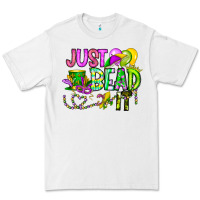 White Just Bead it Premium Tee - CowhideDigitalArt