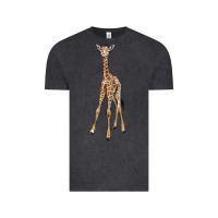 Vintage Black baby giraffe Vintage Tee - LillyAllenDesigns