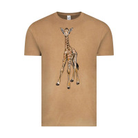 Vintage Camel baby giraffe Vintage Tee - LillyAllenDesigns