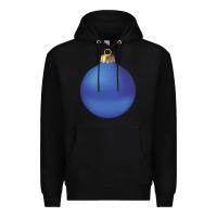 Black christmas ornament 2 Premium Hoodie - artisFamous
