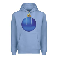Colony Blue christmas ornament 2 Premium Hoodie - artisFamous