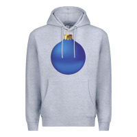 Heather Grey christmas ornament 2 Premium Hoodie - artisFamous