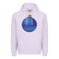 Lilac christmas ornament 2 Premium Hoodie - artisFamous