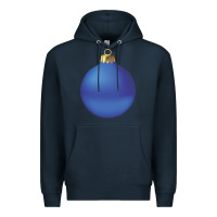 Navy christmas ornament 2 Premium Hoodie - artisFamous
