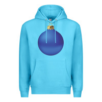 Ocean Blue christmas ornament 2 Premium Hoodie - artisFamous
