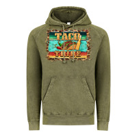 Vintage Olive taco tribe western background Vintage Hoodie - BarkalooDesign