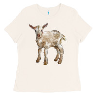 Bone Baby Saanen Goat Ladies Tee - LillyAllenDesigns