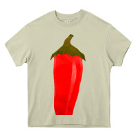 Mossy Chilli Pepper Fa Element Heavy Core Tee - FaDigitalArtStudio