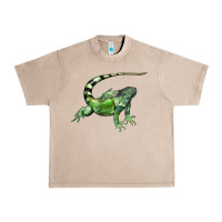 French Oak İguana Urban Heavy Tee - LillyAllenDesigns