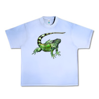Grape Ice İguana Urban Heavy Tee - LillyAllenDesigns
