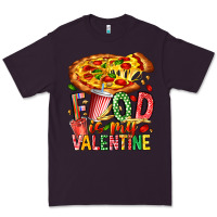 Plum Food Is My Valentine Premium Tee - CowhideDigitalArt