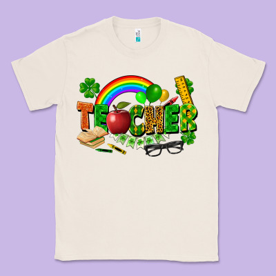 Teacher St Patrick Classic Tee Designed By Fadigitalartstudio