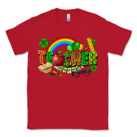 Red teacher st patrick Classic Tee - FaDigitalArtStudio