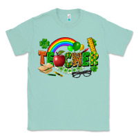 Seafoam teacher st patrick Classic Tee - FaDigitalArtStudio