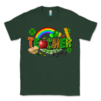 Sports Green teacher st patrick Classic Tee - FaDigitalArtStudio