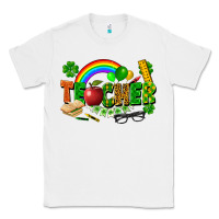 White teacher st patrick Classic Tee - FaDigitalArtStudio