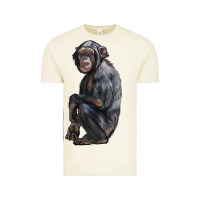 Vintage Arctic Chimpanzee Illustrations Vintage Tee - LillyAllenDesigns