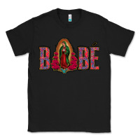 Black Bebe Our Lady Of Guadalupe Classic Tee - Jasminsmagicworld