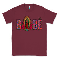 Burgundy Bebe Our Lady Of Guadalupe Classic Tee - Jasminsmagicworld