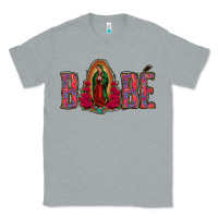 Heather Grey Bebe Our Lady Of Guadalupe Classic Tee - Jasminsmagicworld