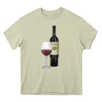 Mossy California Wine Heavy Core Tee - RanaPortraitStore