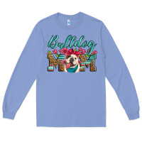 Colony Blue english bulldog mom Long Sleeve Tee - Artiststas
