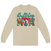 Mushroom english bulldog mom Long Sleeve Tee - Artiststas