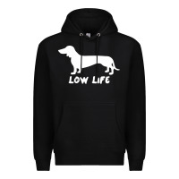 Black Doxie Low Life Premium Hoodie - artisFamous