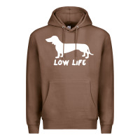 Chestnut Doxie Low Life Premium Hoodie - artisFamous