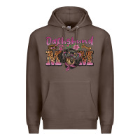 Coffee dachshund mom Premium Hoodie - BarkalooDesign