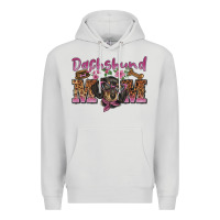 Dove Grey dachshund mom Premium Hoodie - BarkalooDesign