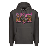Smoke dachshund mom Premium Hoodie - BarkalooDesign