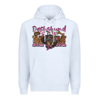 White dachshund mom Premium Hoodie - BarkalooDesign