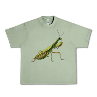 Oil Green mantis Urban Heavy Tee - LillyAllenDesigns