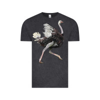 Vintage Black Ostrich Vintage Tee - LillyAllenDesigns