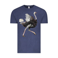 Vintage Denim Ostrich Vintage Tee - LillyAllenDesigns
