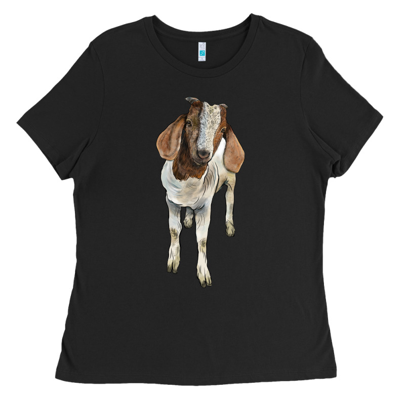 Boer Goat Ladies Tee by LillyAllenDesigns | Teevron