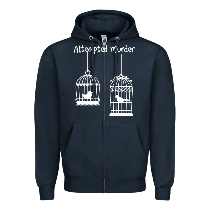 Attempted Murder Zipper Hoodie by Bettercallsaul | Teevron