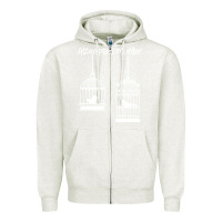 Oatmeal Heather Attempted Murder Zipper Hoodie - Bettercallsaul
