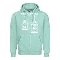 Seafoam Attempted Murder Zipper Hoodie - Bettercallsaul